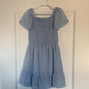 Cat & Jack Light Blue Floral Dress